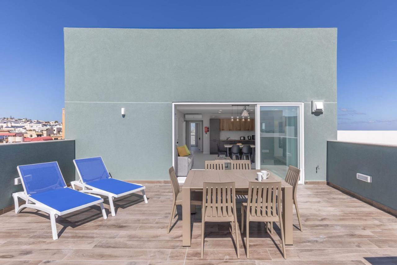 Unique Penthouse With Private Heated Jacuzzi, Close To Restaurants And Night Life Is-Swieqi Exteriör bild
